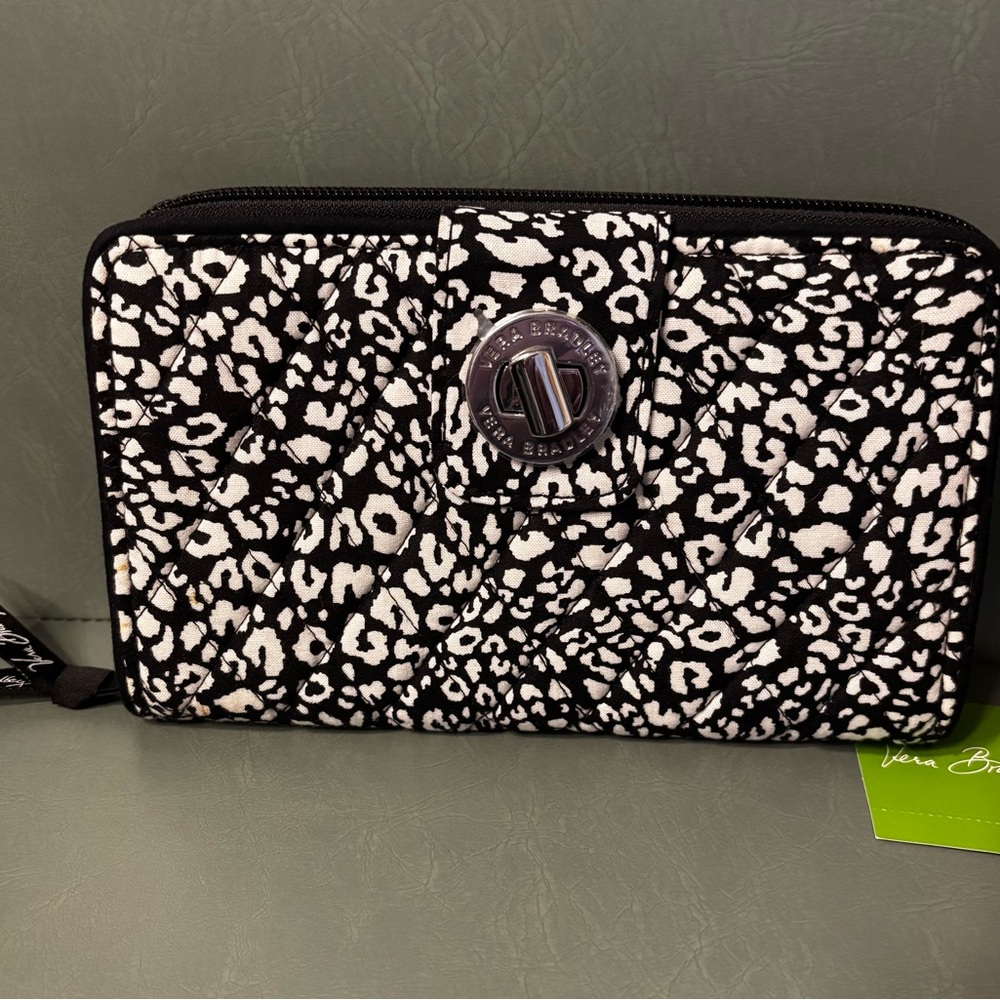 Vera Bradley Black and White Print Wallet